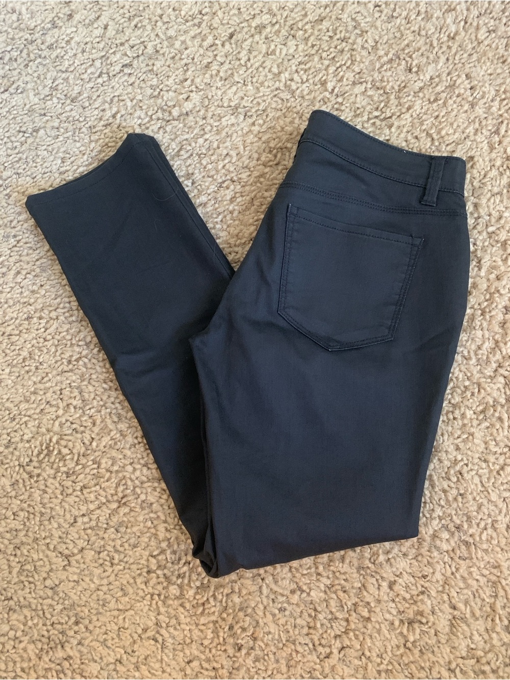 Ann Taylor Modern Fit Coated Slim Denim Jeans 4